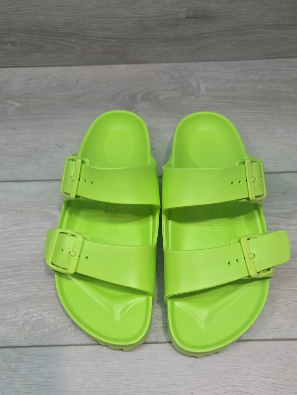 NWOT Birkenstock Women Arizona EVA Sandals Shoes Sz 38/7 Narrow